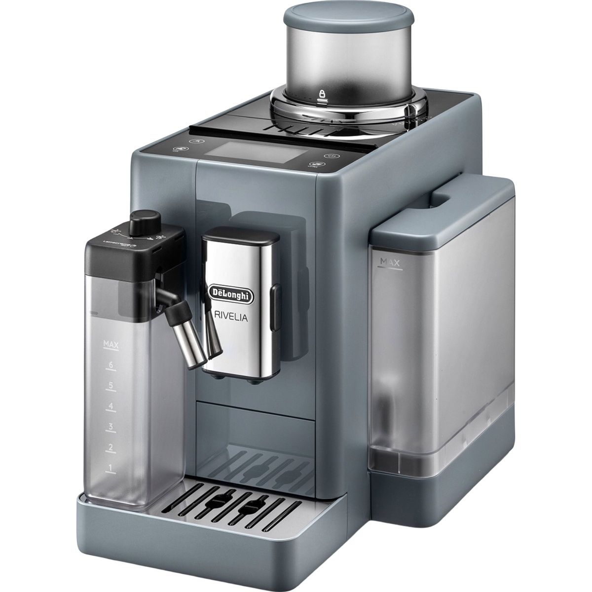 

Кофемашина Delonghi Rivelia Grey (EXAM440.55.G)