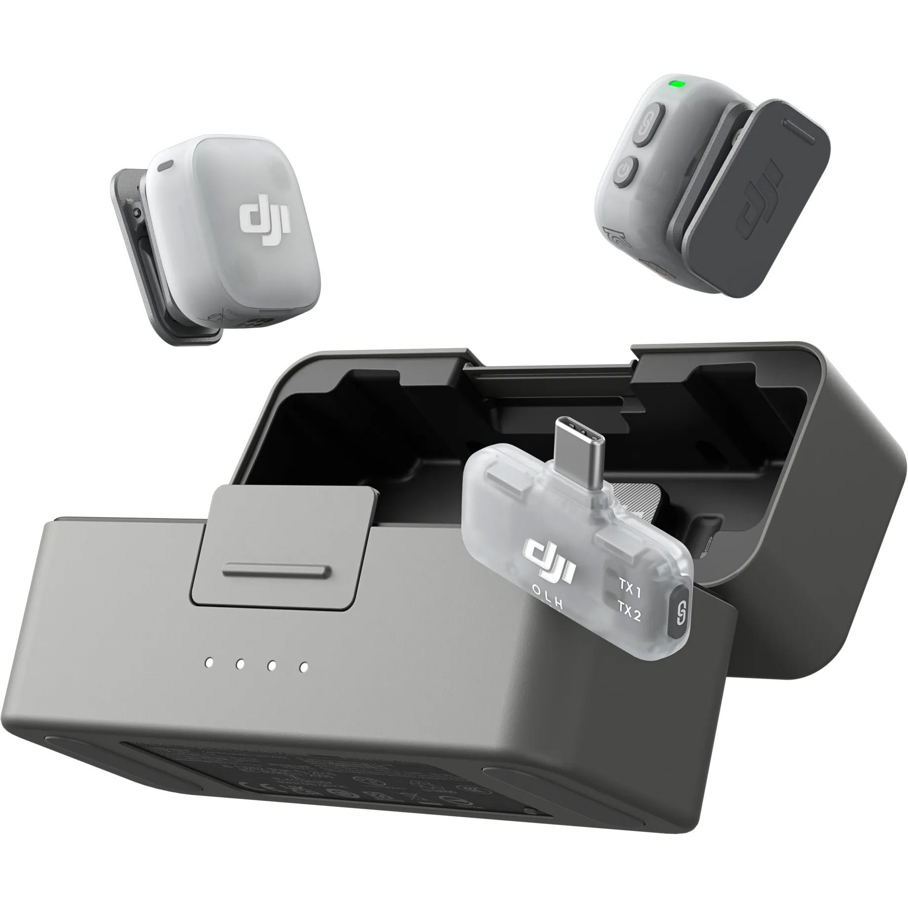 Микрофонная радиосистема DJI Mic Mini 2 2TX + 1 Mobile RX + Charging Case (CP.RN.00000532.01)