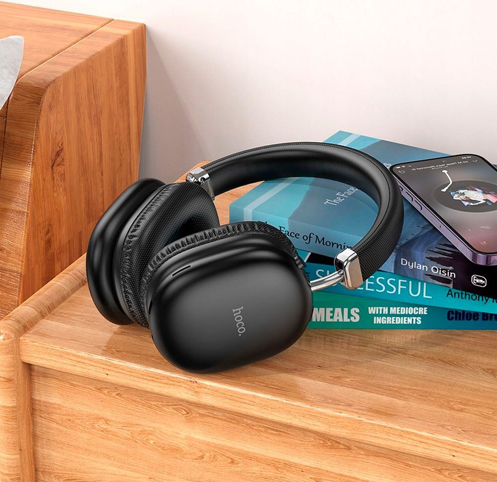 Навушники Hoco W35 Max Stereo Bluetooth Headphones Black