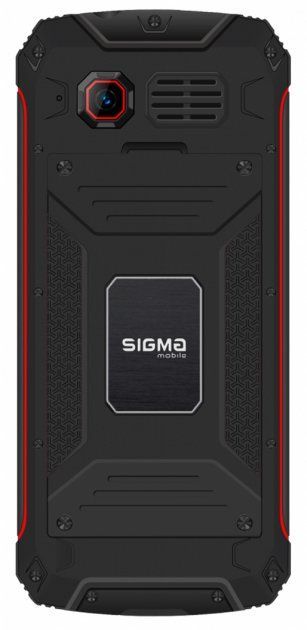 Мобильный телефон Sigma mobile X-treme PR68 (Black-Red) UA-UCRF [69616] 