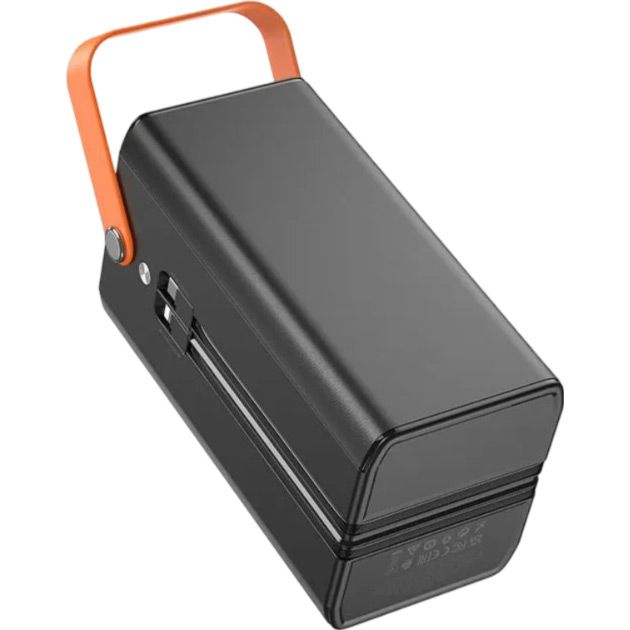 Зовнішній акумулятор Hoco DB49 Action 100000mAh 22.5W Black