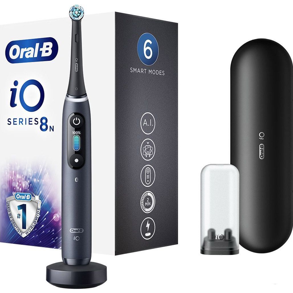 Электрическая зубная щетка Oral-B iO Series 8N Black Onyx (iOM8.1B2.2BD)