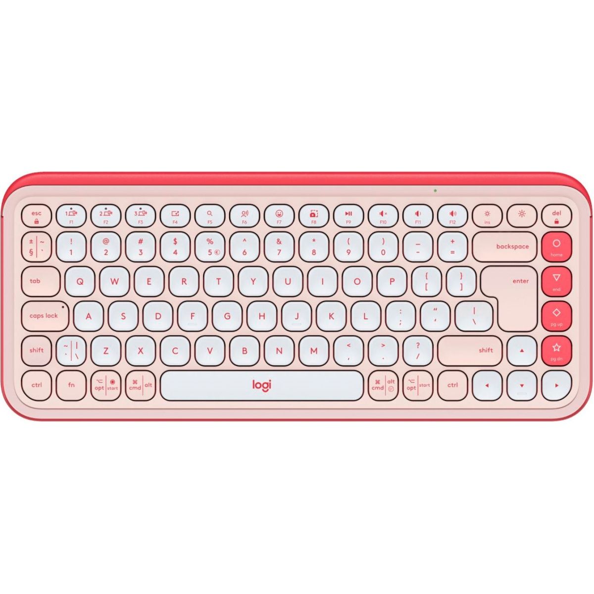 

Клавіатура Logitech POP Icon Keys Bluetooth UA Rose (920-013073)