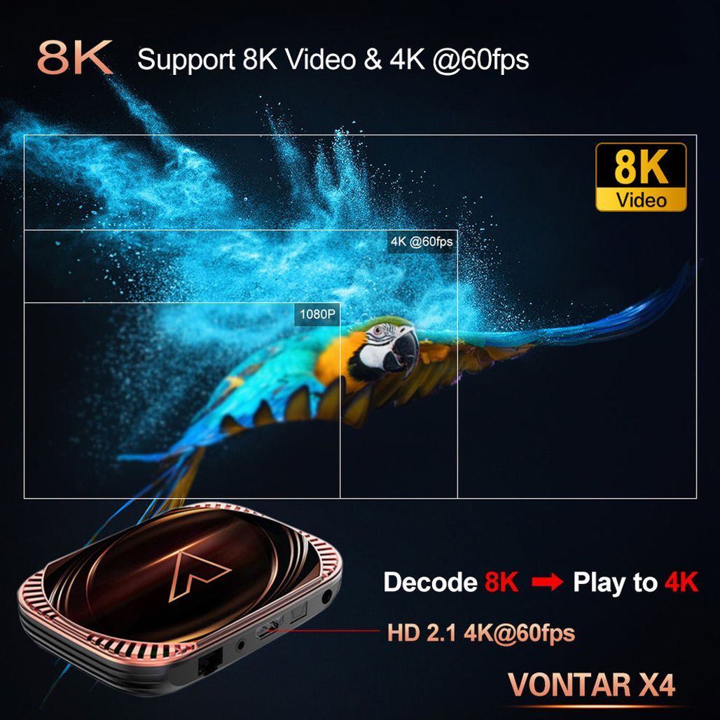Медіаплеєр Vontar X4 4/32Gb 
