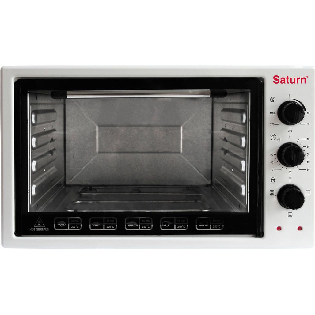 

Настільна електрична духовка Saturn ST-EC3801 White