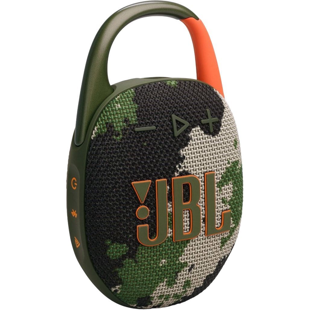 Портативна акустика JBL Clip 5 Squad (JBLCLIP5SQUAD)