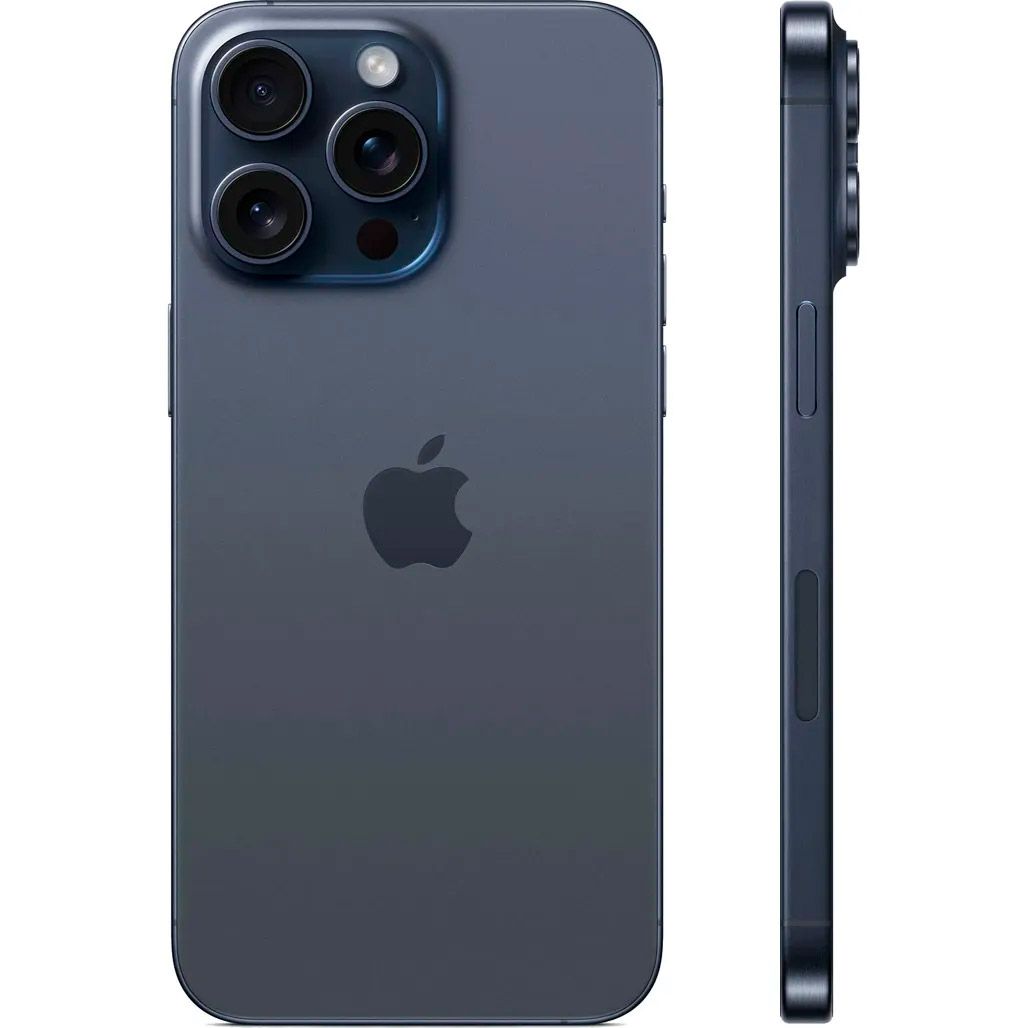 Смартфон Apple iPhone 15 Pro Max 1TB eSIM Blue Titanium (MU6J3)