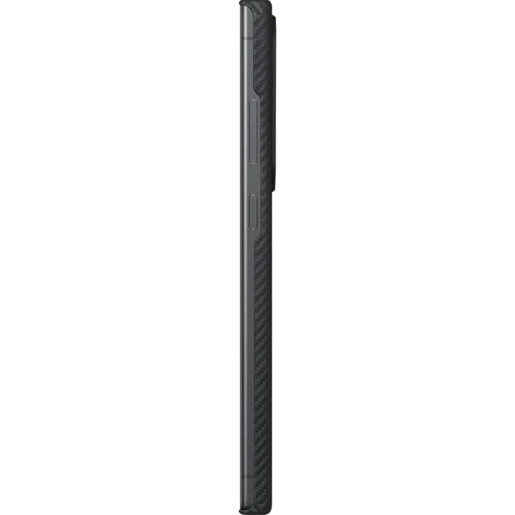 Чохол Pitaka MagEZ Case 4 для Samsung Galaxy S24 Ultra Twill Black/Grey (KS2401U)