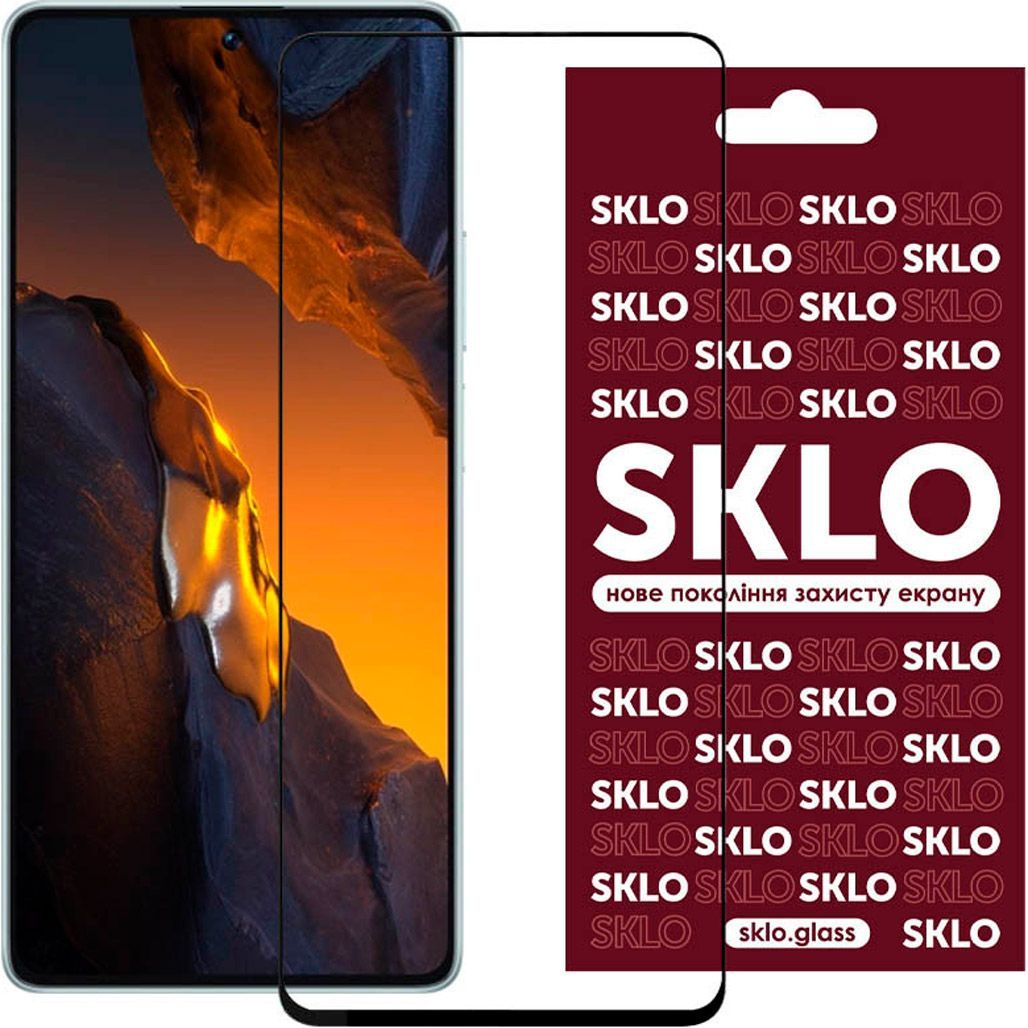 

Захисне скло SKLO 3D Full Glass для Xiaomi 14T/14T Pro Black