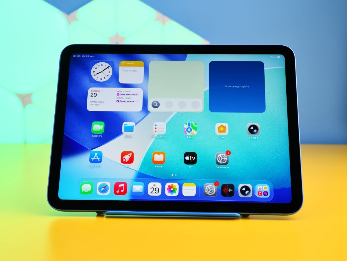 Планшет Apple iPad 10.9 (2022) Wi-Fi 256GB Blue (MPQ93) Б/У фото 2