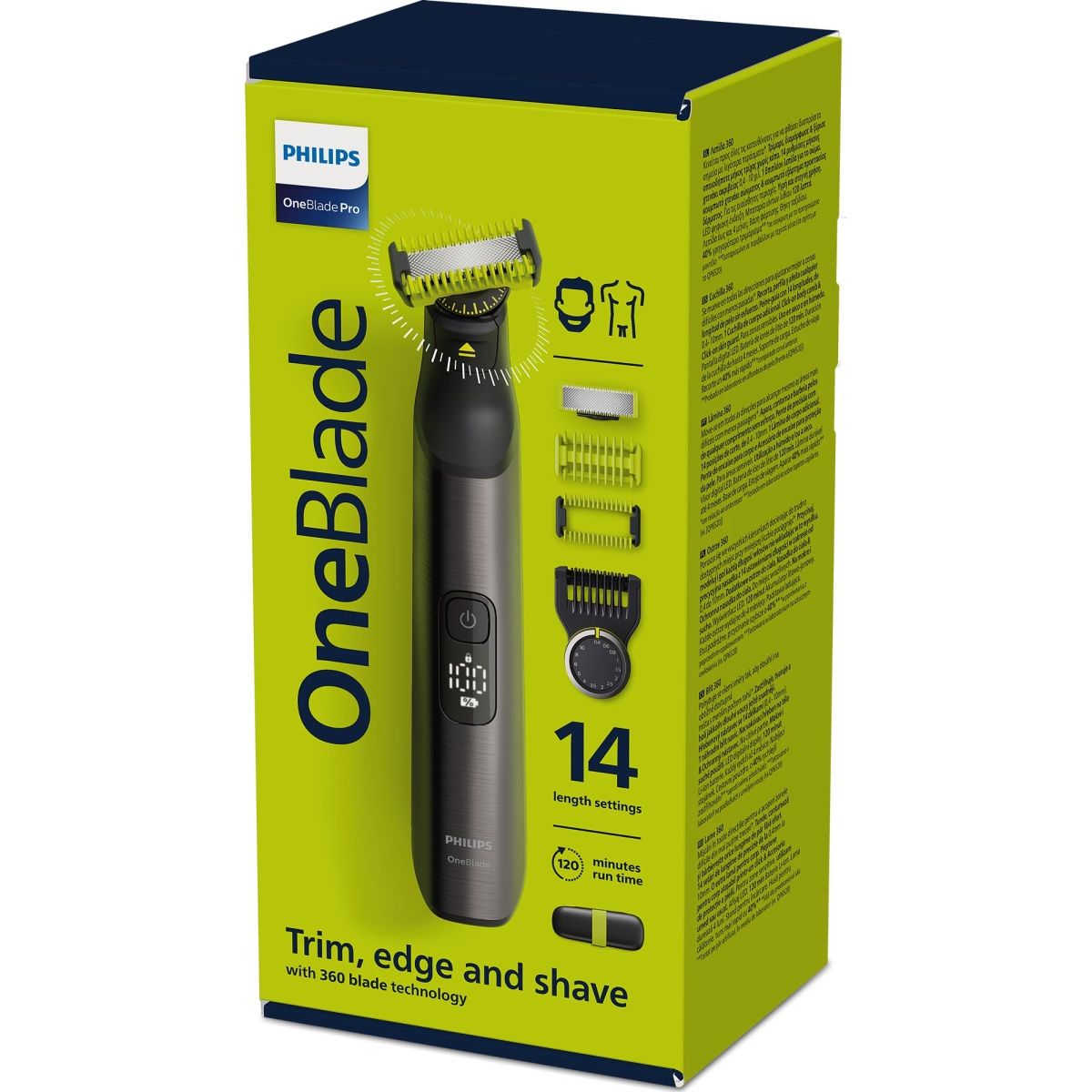 Тример для бороди та вусів Philips OneBlade QP6651/30