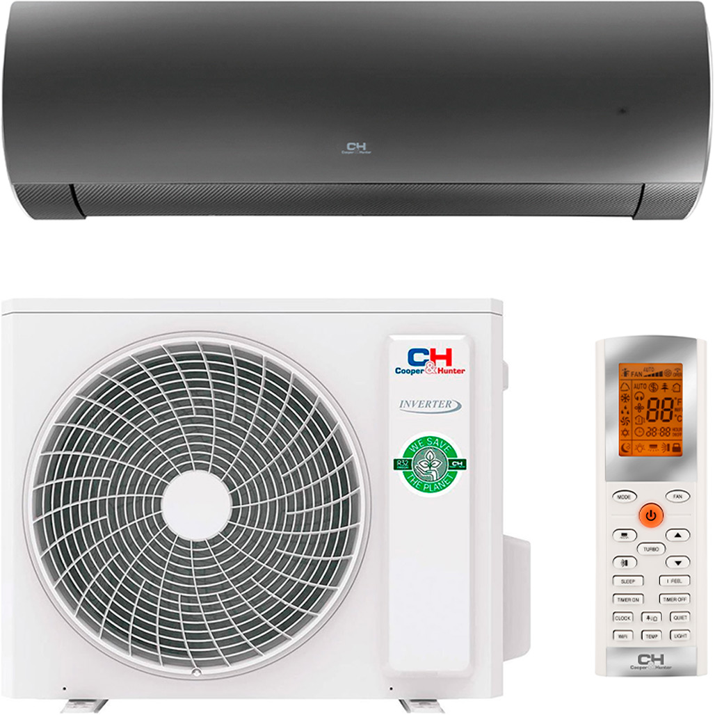 

Спліт-система Cooper&Hunter Daytona Gen VI CH-S18FTXD2-BL Black