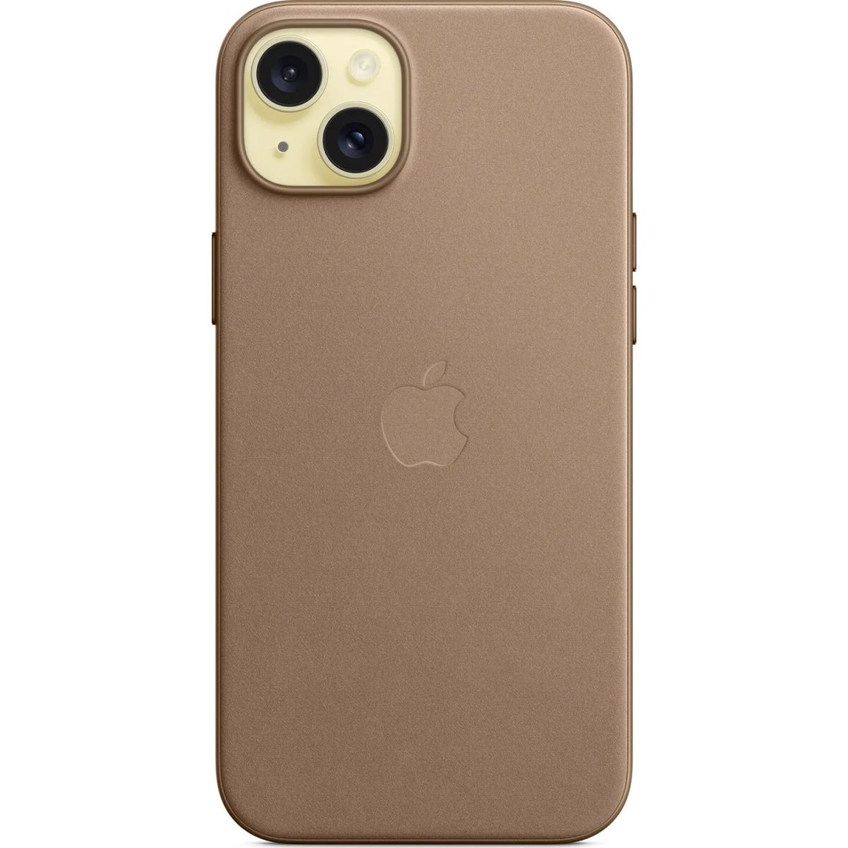 Чохол Apple FineWoven Case with MagSafe для iPhone 15 Plus Taupe AAA 