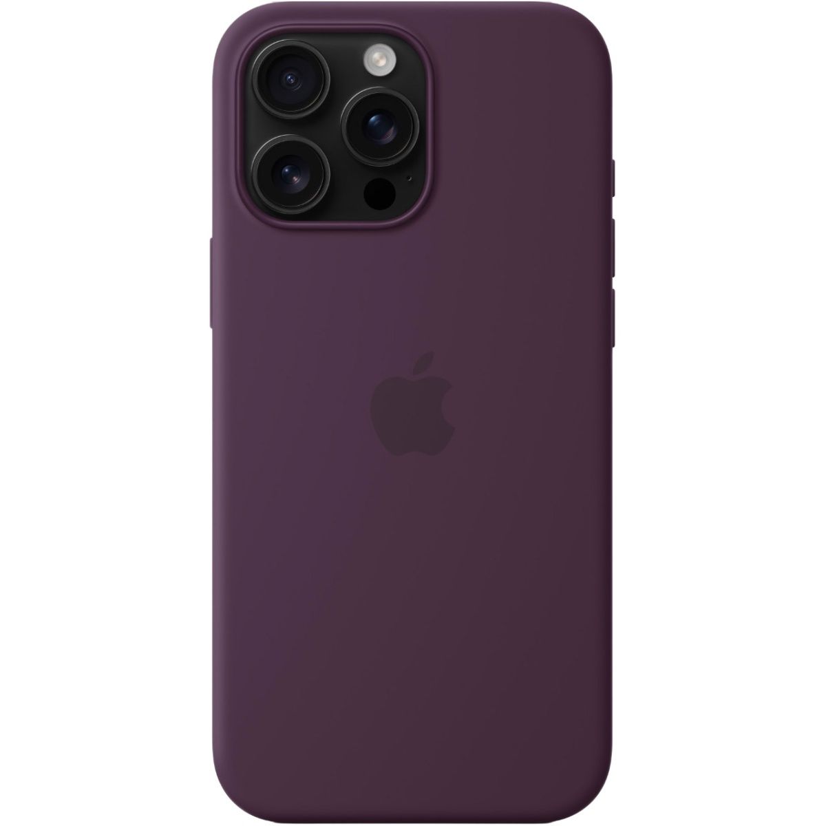 Чохол Apple Silicone Case with MagSafe для iPhone 16 Pro Max Plum AAA