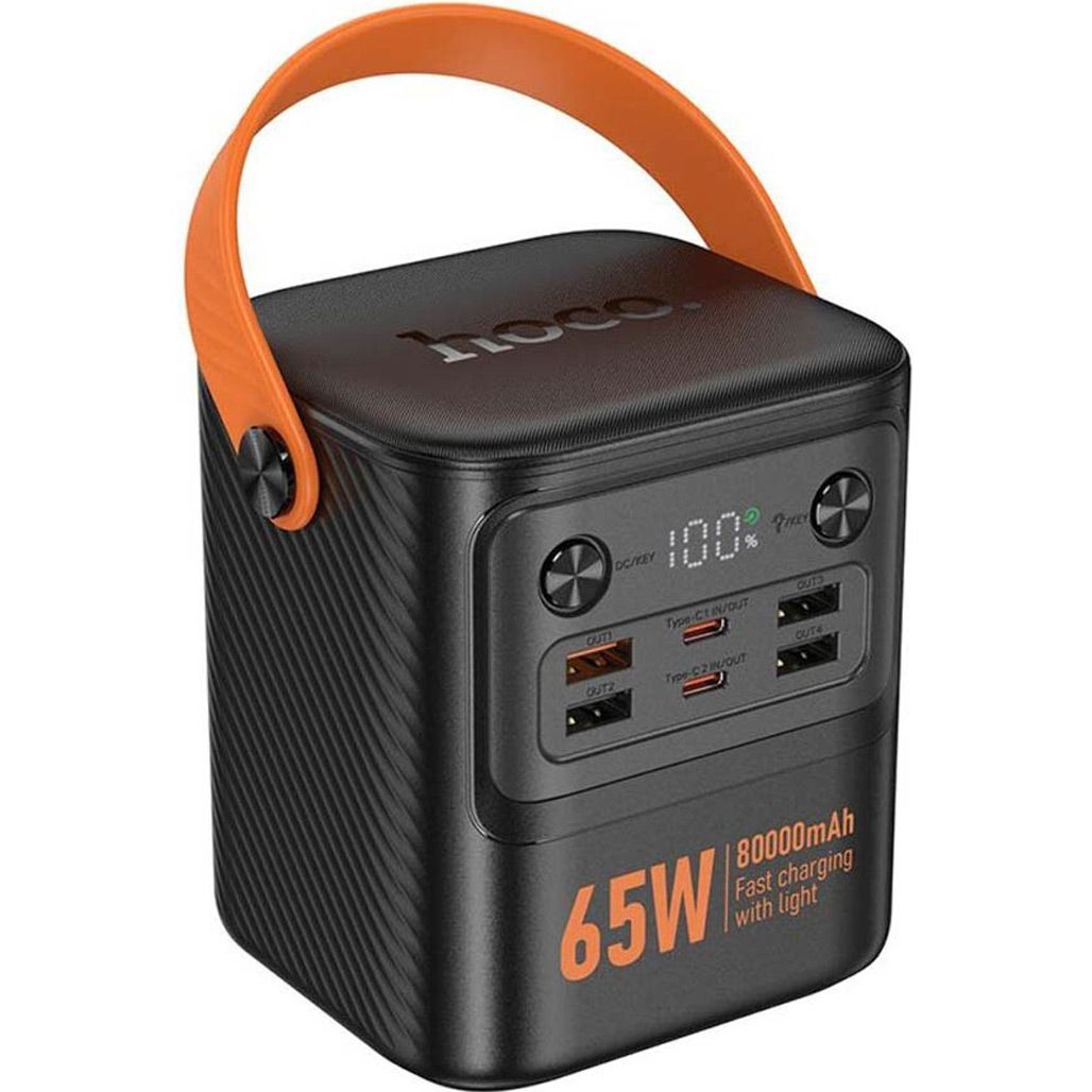 

Зовнішній акумулятор Hoco J152 Pro Balance 80000mAh 65W Black (652100)