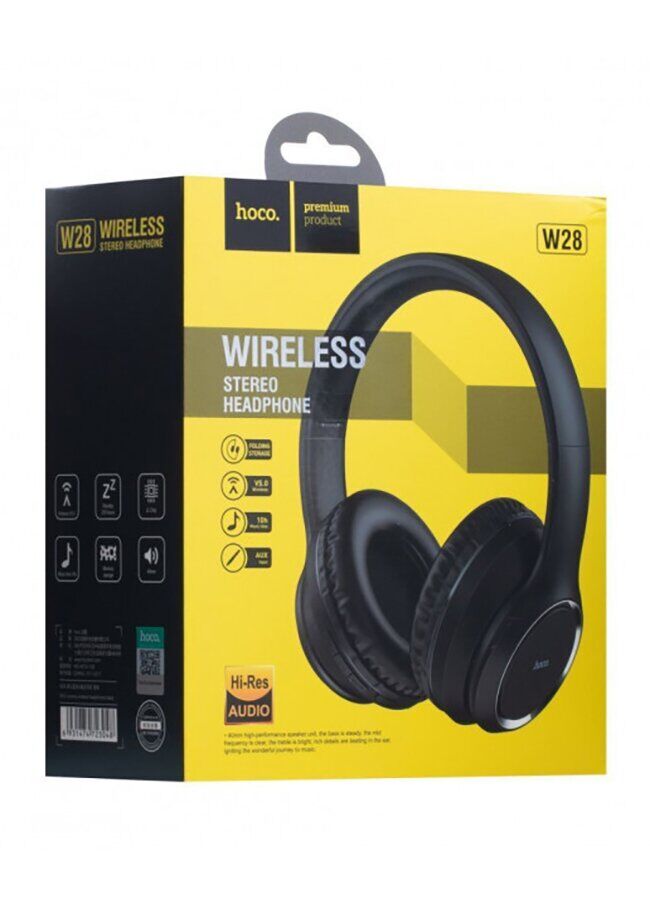 Наушники Hoco W28 Journey Stereo (Black) [50572] 