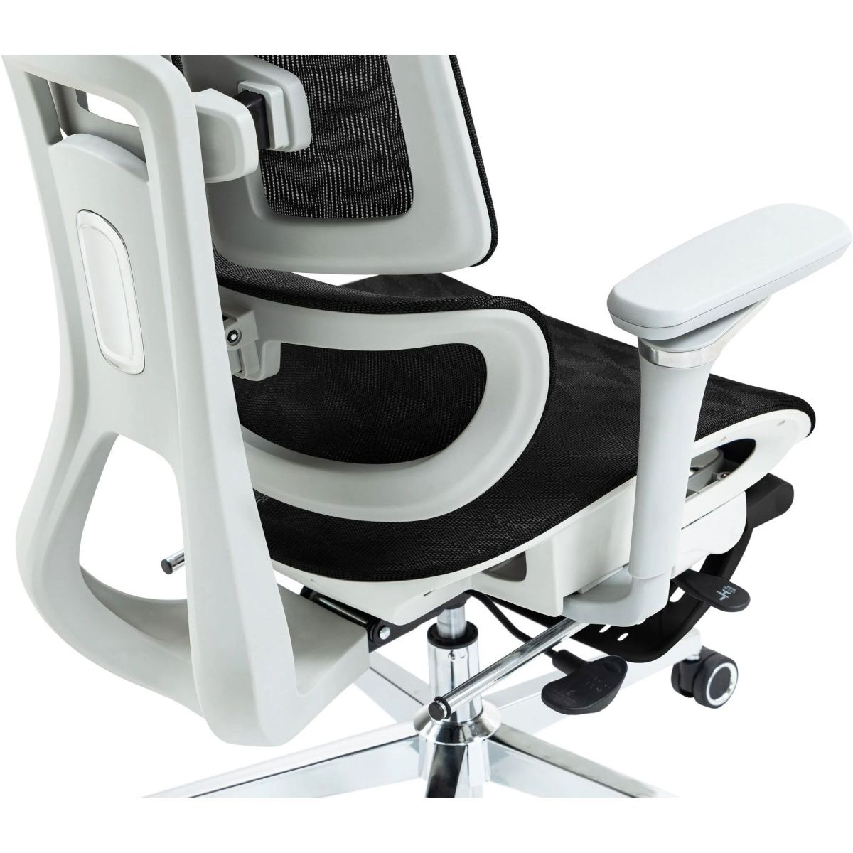 Офісне крісло GT Racer B-2450 White/Black