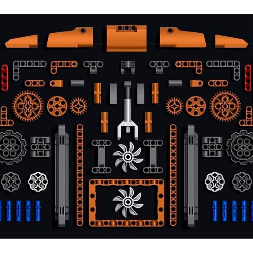 Конструктор Xiaomi ONEBOT Pioneer Engineering Vehicle (XJXL07IQI / BHR5953CN) [81692] 