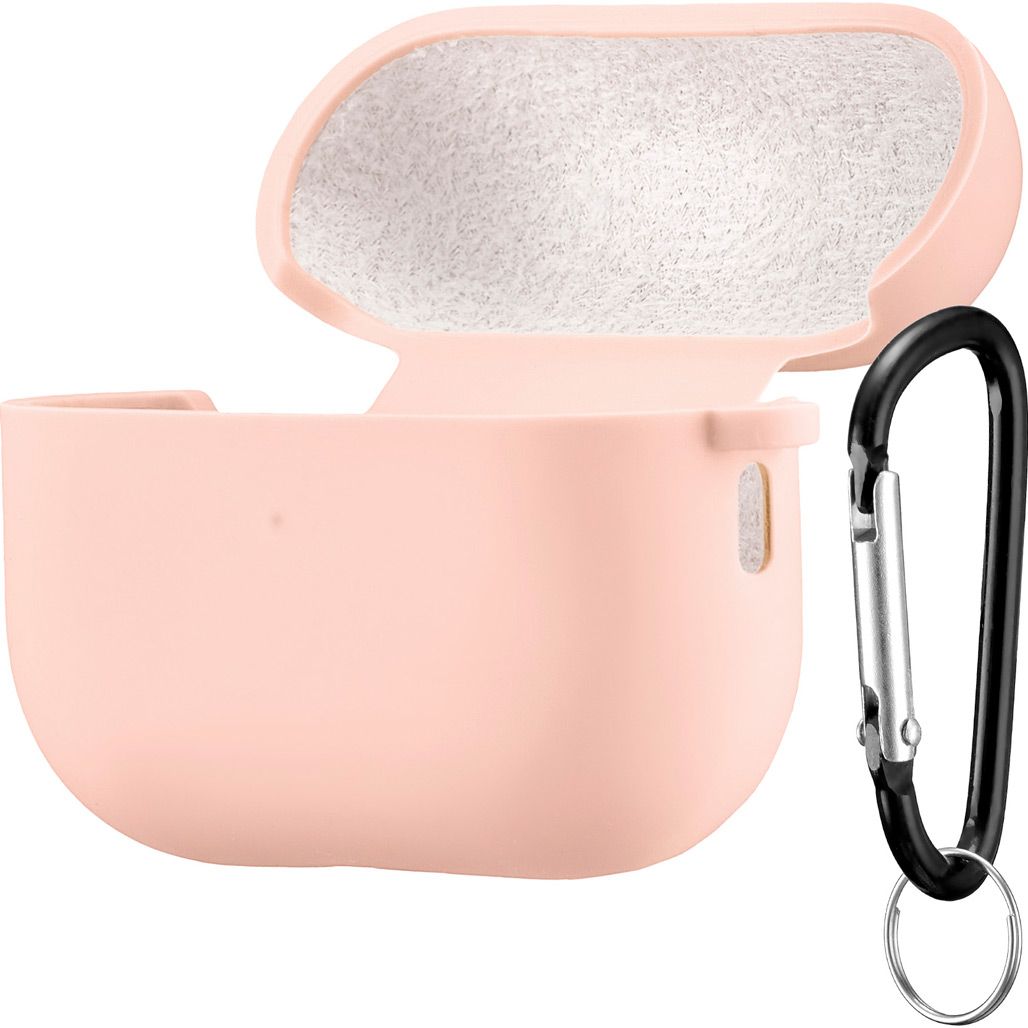 

Чохол Silicone Case + Carbine для Apple AirPods Pro 2 Sand Powder