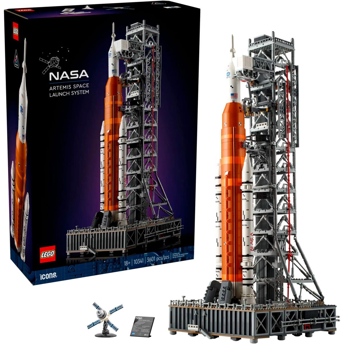 Конструктор LEGO Icons Система космічного запуску NASA «Артеміда» (10341)