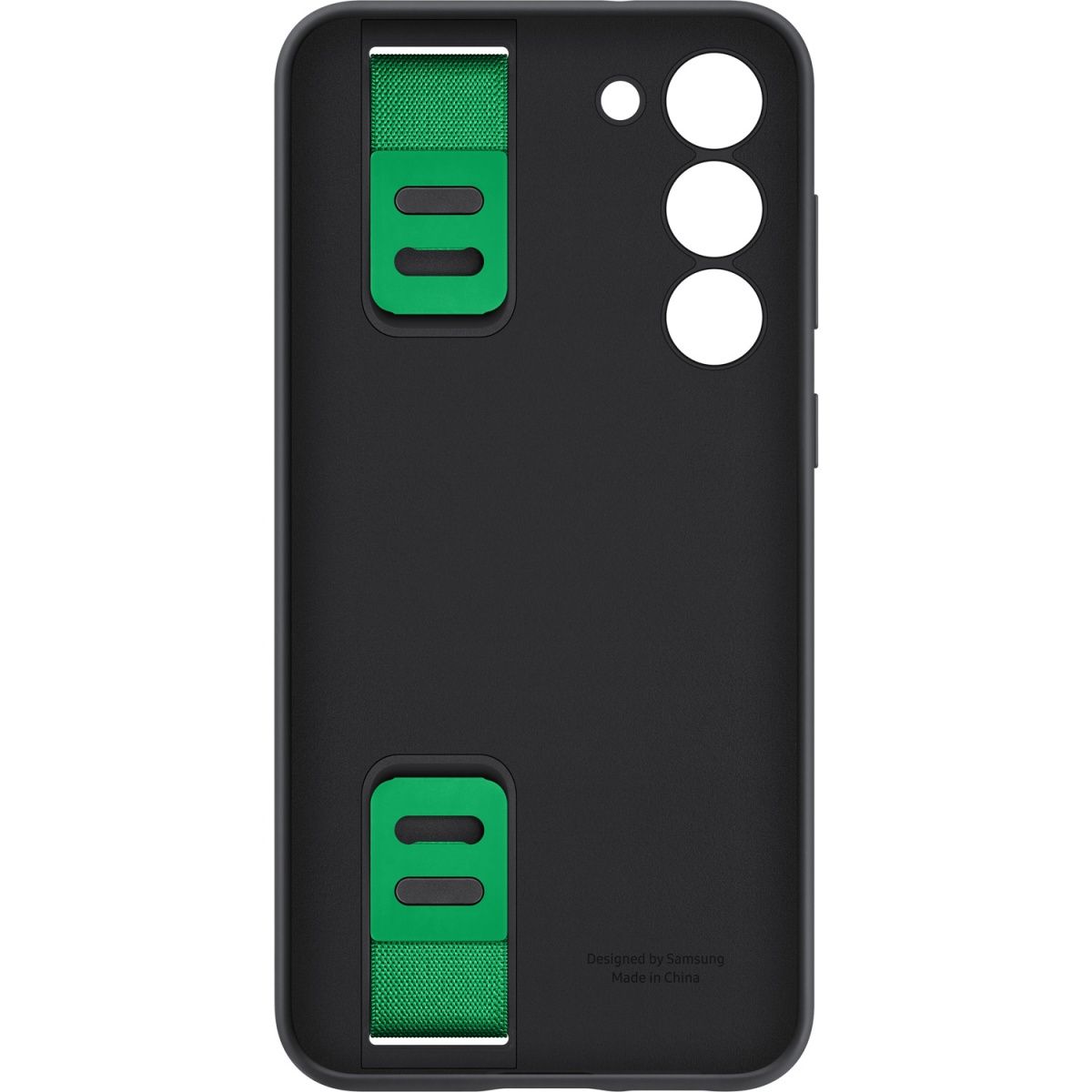 Чохол Samsung Silicone Grip Case для Samsung Galaxy S23 Plus Black (EF-GS916TBEGRU)