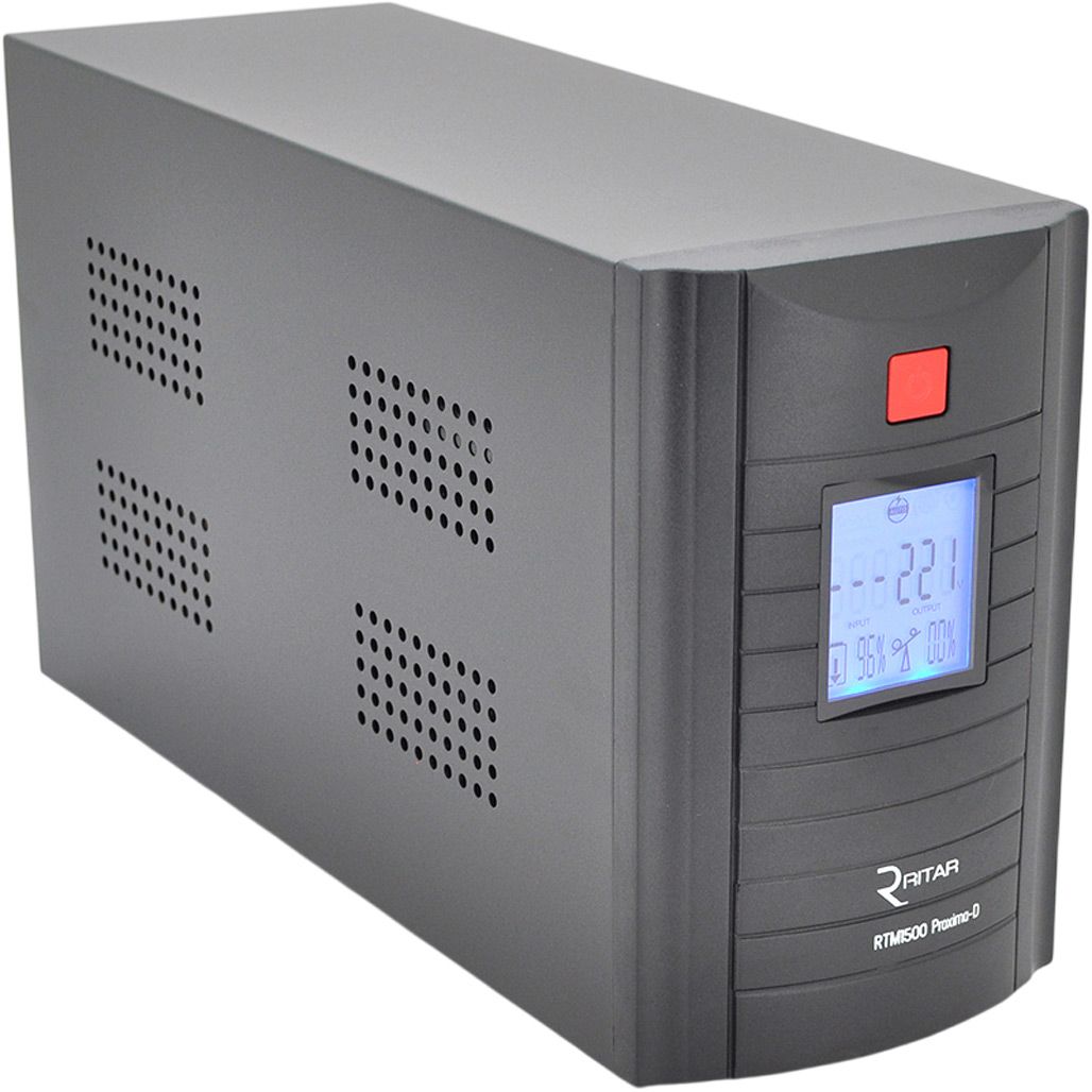 Источник бесперебойного питания (ИБП) Ritar RTM1500 (900W) Proxima-D (RTM1500D)