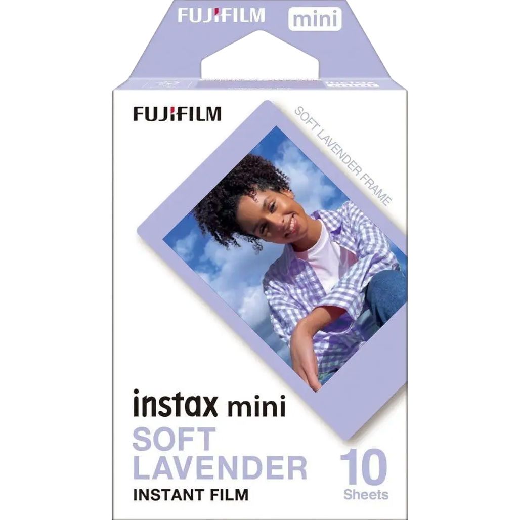 

Фотопапір Fujifilm Instax Mini Soft Lavender Film 1x10