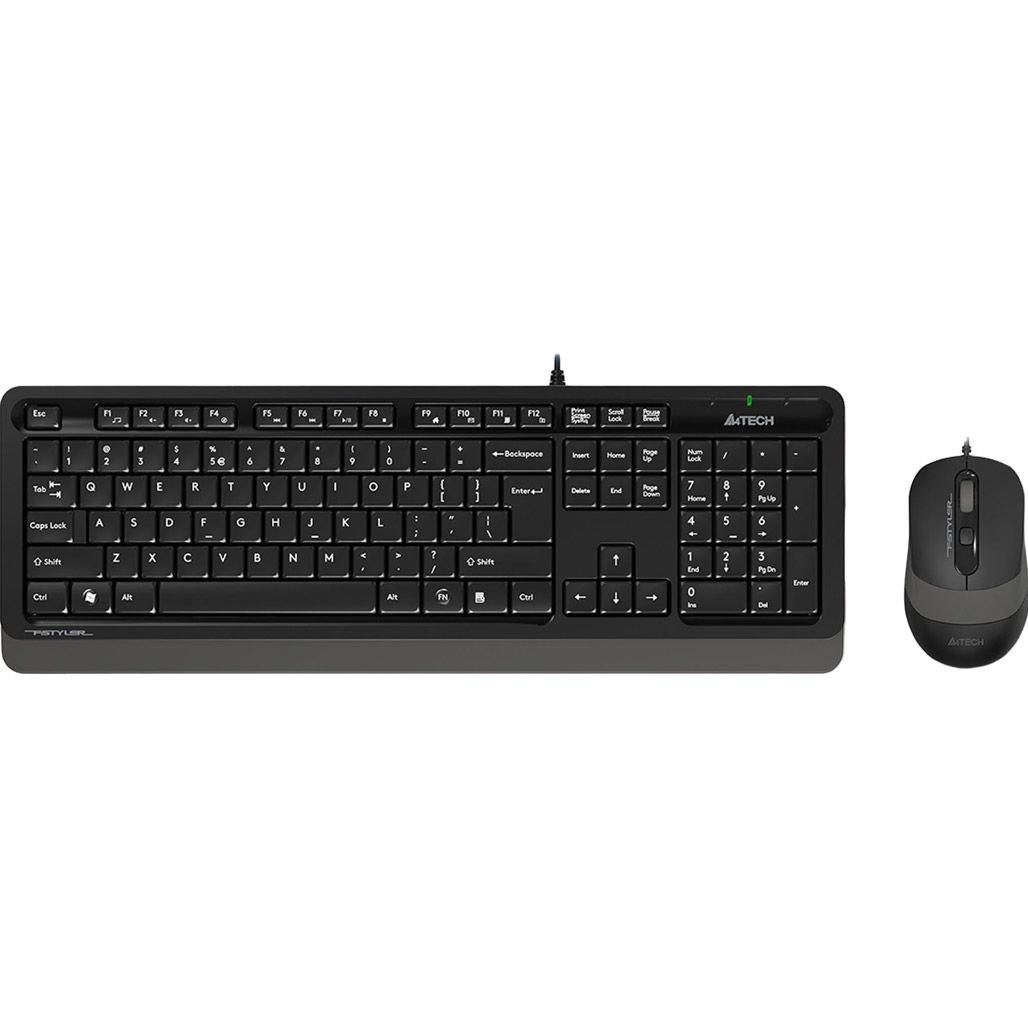 

Комплект (клавиатура + мышь) A4Tech Fstyler F1010 Black/Grey (1147539)