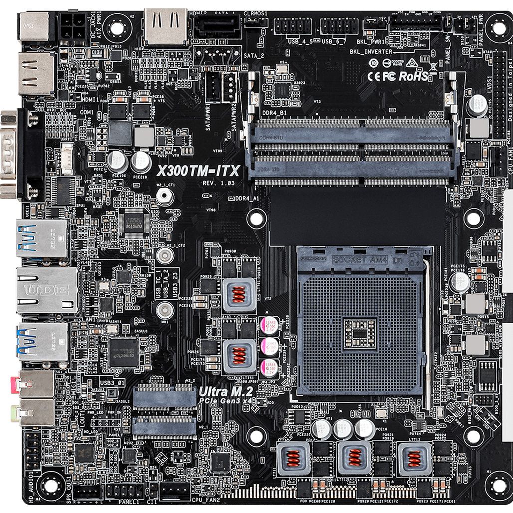 

Материнська плата ASRock X300TM-ITX