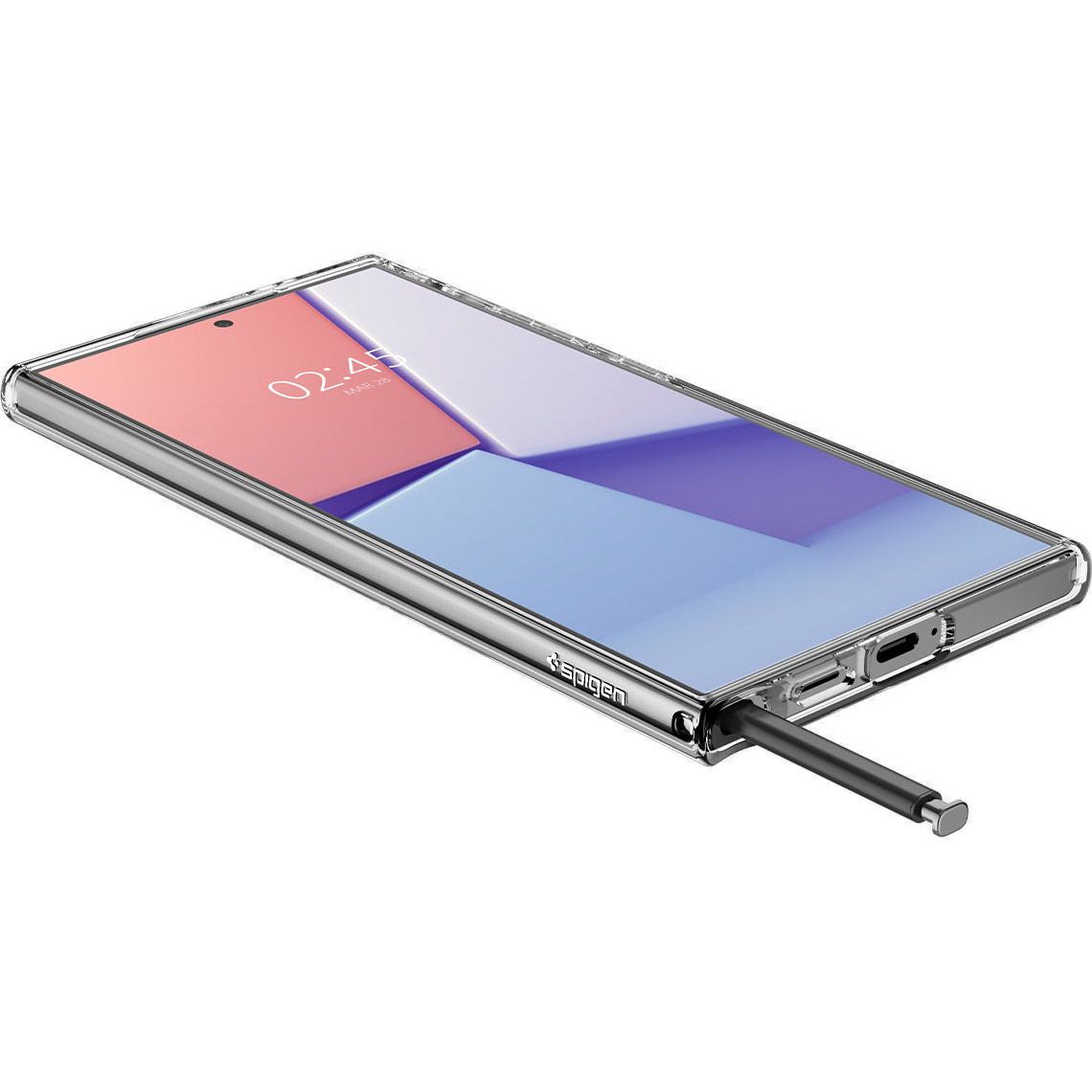 Чохол Spigen Liquid Crystal для Samsung Galaxy S24 Ultra Crystal Clear (ACS07283) 