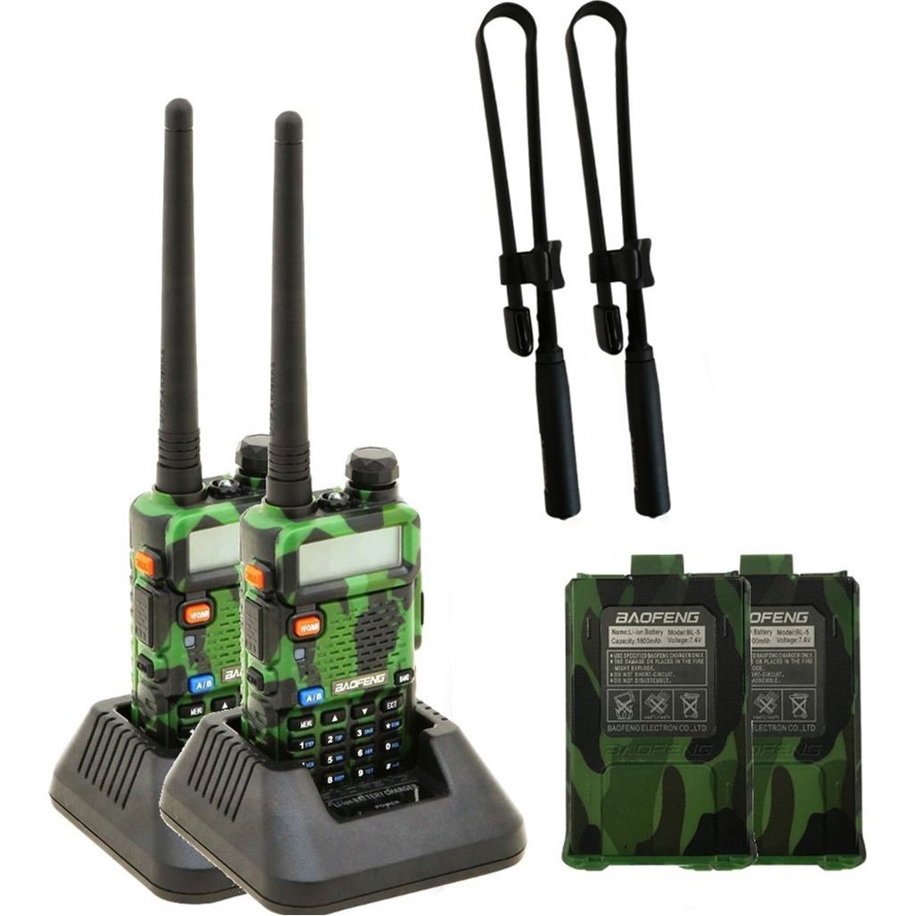 

Рация Baofeng UV-5R Tactical Camo 2шт (UV-5R_Tactical_Camo)