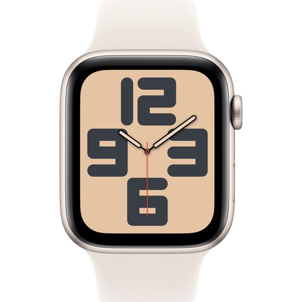 Смарт-годинник Apple Watch SE 2 GPS 44mm Starlight Aluminium Case with Starlight Sport Band S/M 2024 (MXEU3) 