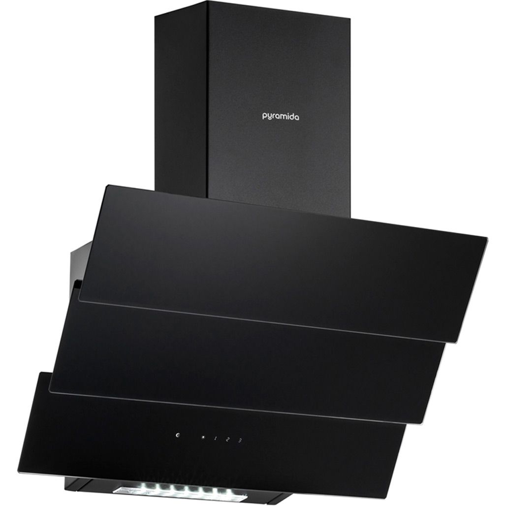 

Вытяжка наклонная Pyramida ND 855 BL
