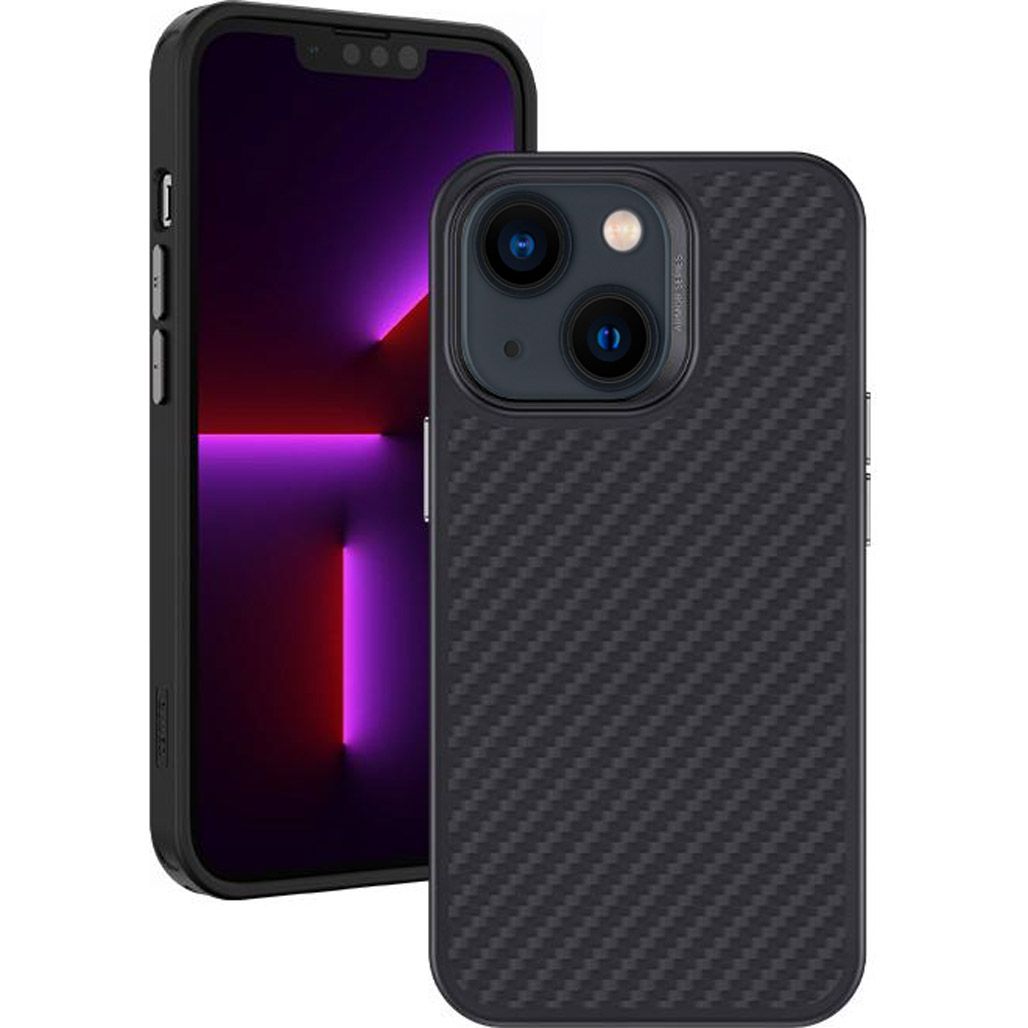 

Чехол Blueo Aramid Fiber Anti-Drop для Apple iPhone 13 (Black) [75074]
