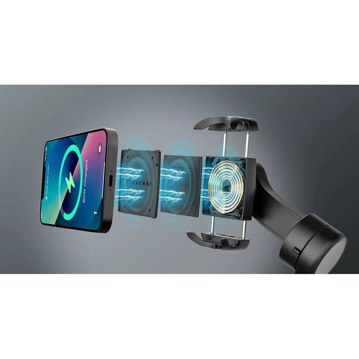 Стабілізатор відеозйомки AOCHUAN Smart X Pro AI Black (AOCHUAN-SMARTXPROAI-B)