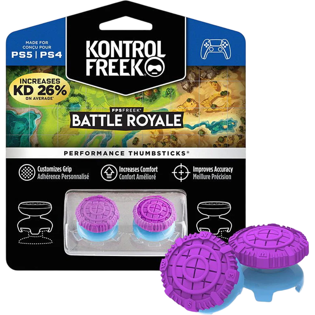 

Накладки на стіки KontrolFreek: BATTLE ROYALE 2-pack (PS4/PS5) (B07NWN9Z6Z)