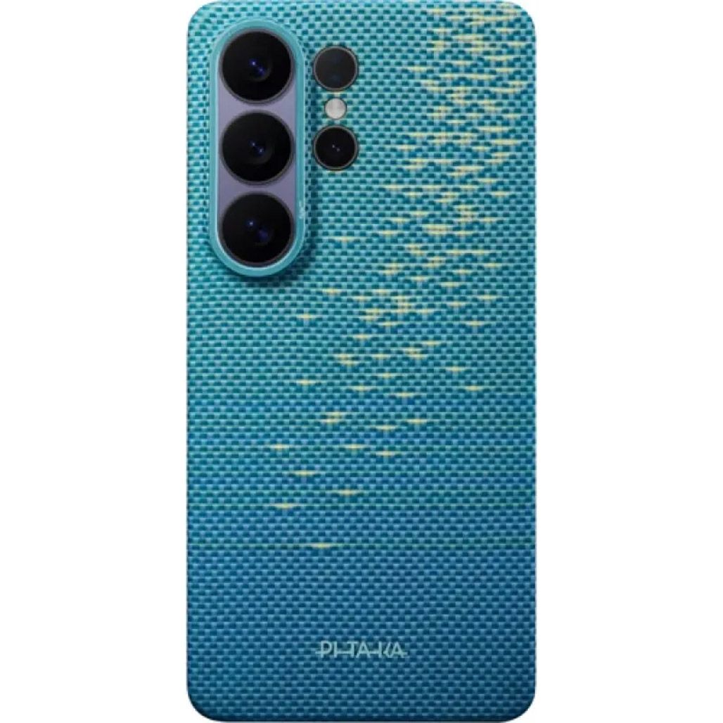 Чехол Pitaka Edge Case Aaron Button для Samsung Galaxy S26 Ultra Lucid Blue (KS2607U)