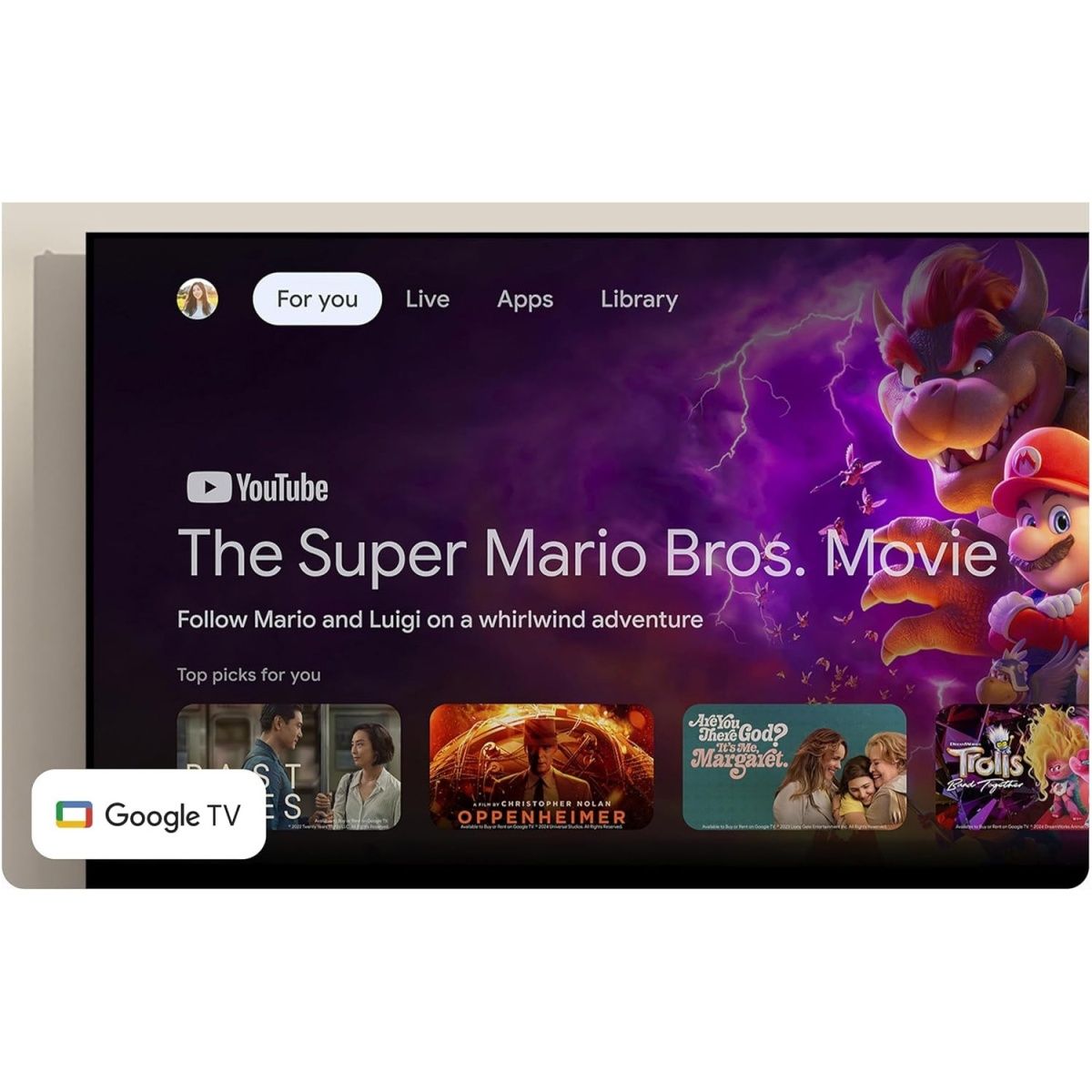 Медіаплеєр Google TV Streamer 4K Porcelain