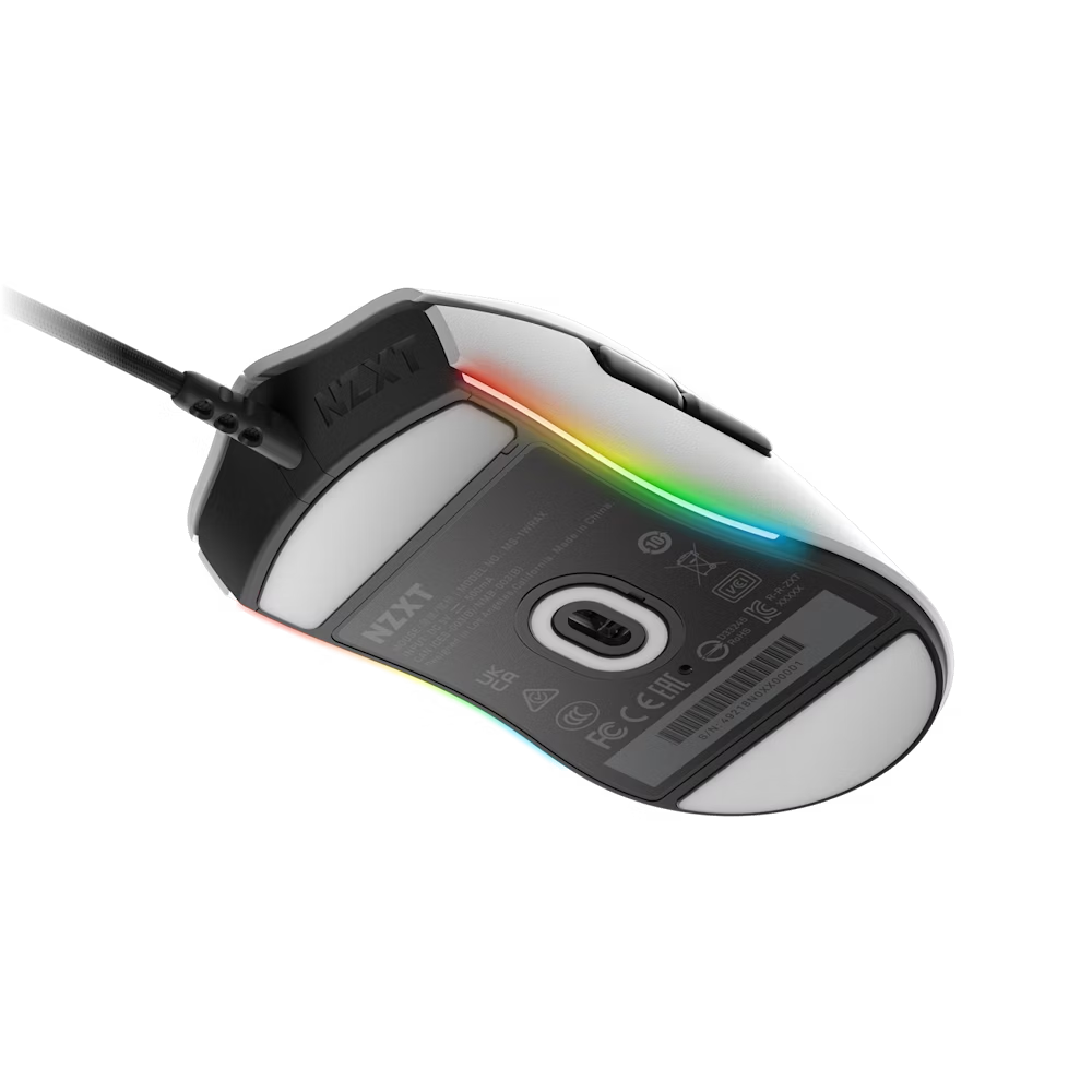 Миша NZXT Lift Wired Mouse Ambidextrous USB Matte White (MS-1WRAX-WM)