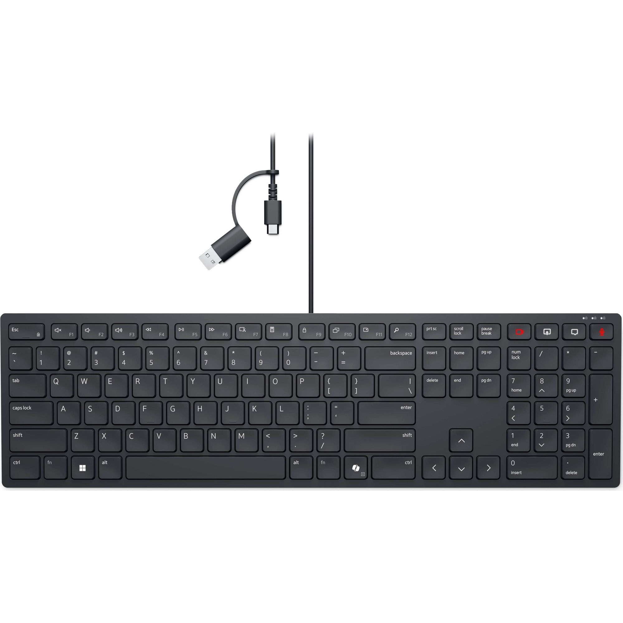 

Клавіатура Dell Pro Wired Collaboration Keyboard KB525C (580-BBTG)