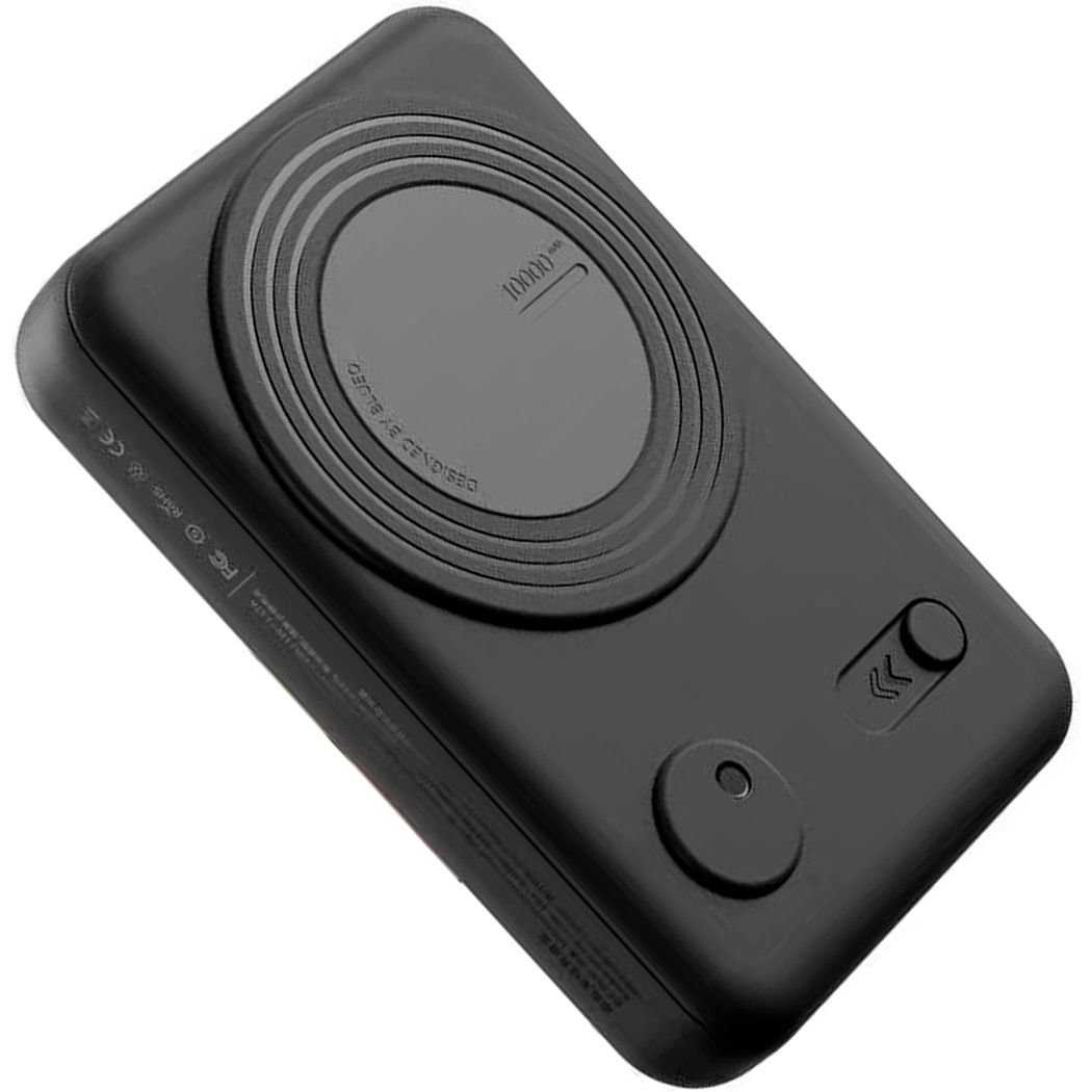 Зовнішній акумулятор Blueo Magnetic Wireless Power Bank With Stand 20W 10000mAh Black (P010BLKS)