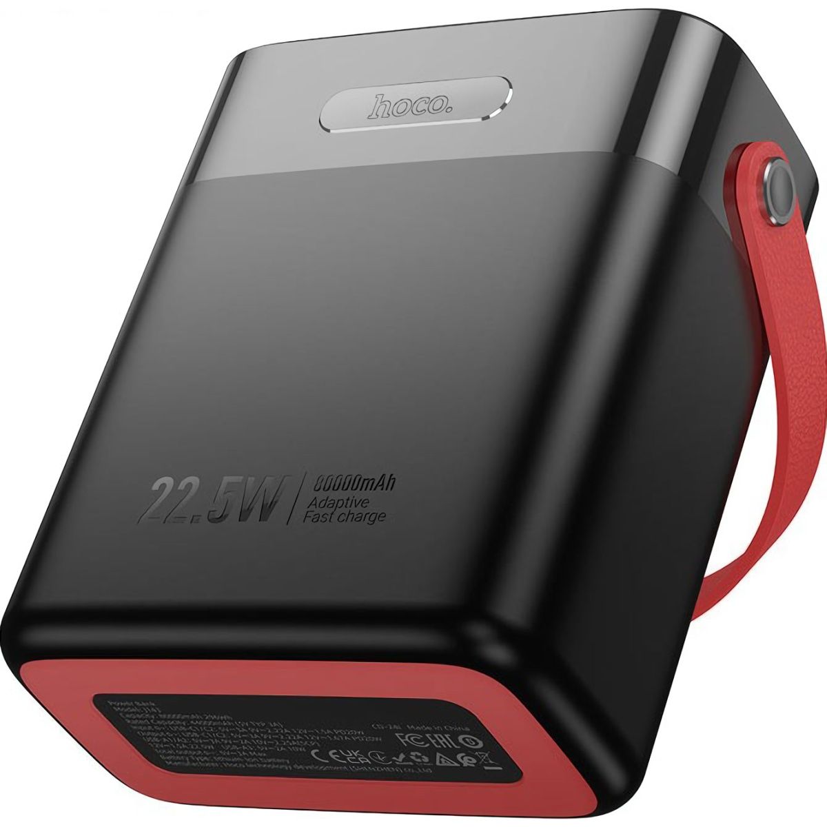 Зовнішній акумулятор Hoco J143 Title 80000mAh 22.5W Black