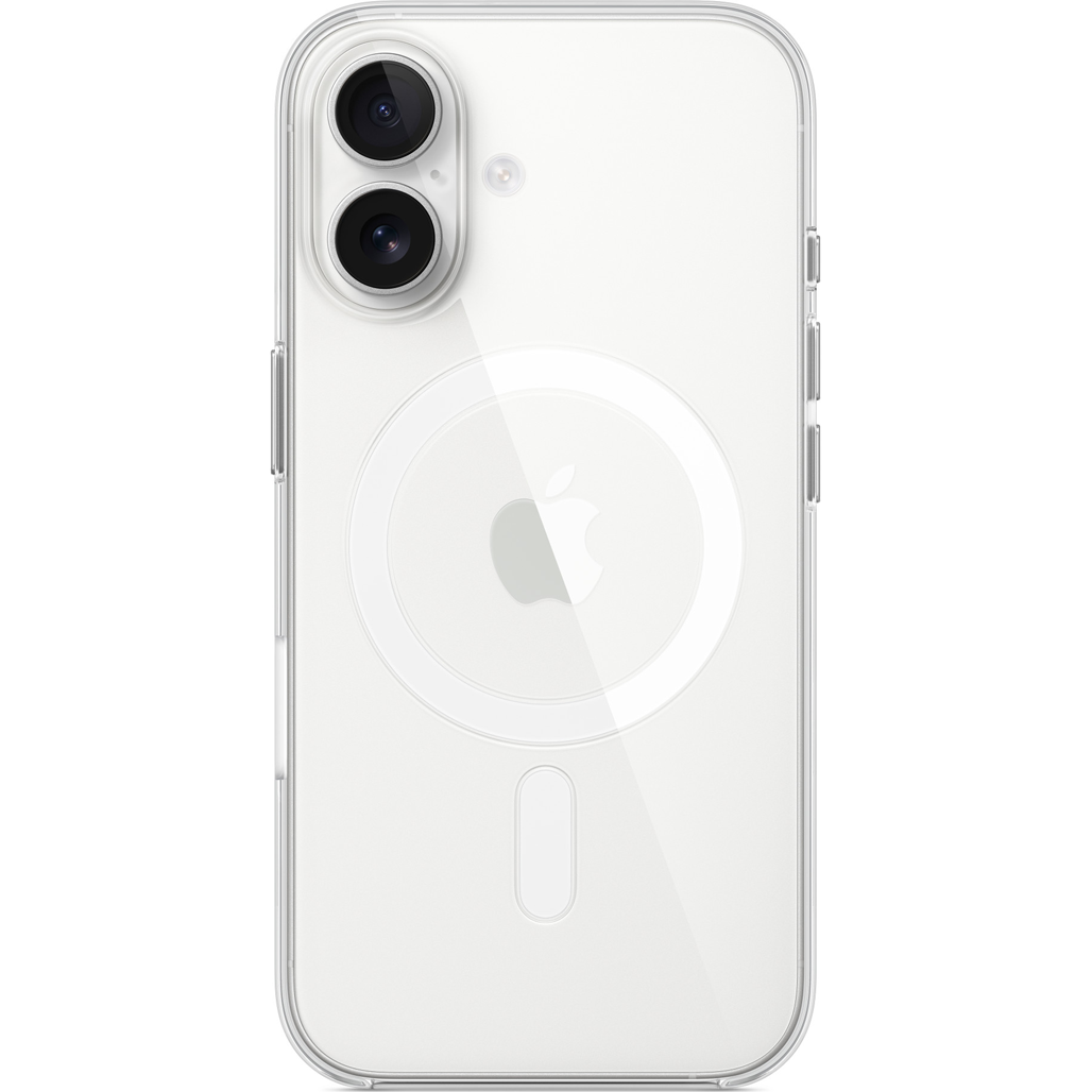 Чохол Apple Clear Case with MagSafe для iPhone 16 Transparent (MA6A4ZM/A)