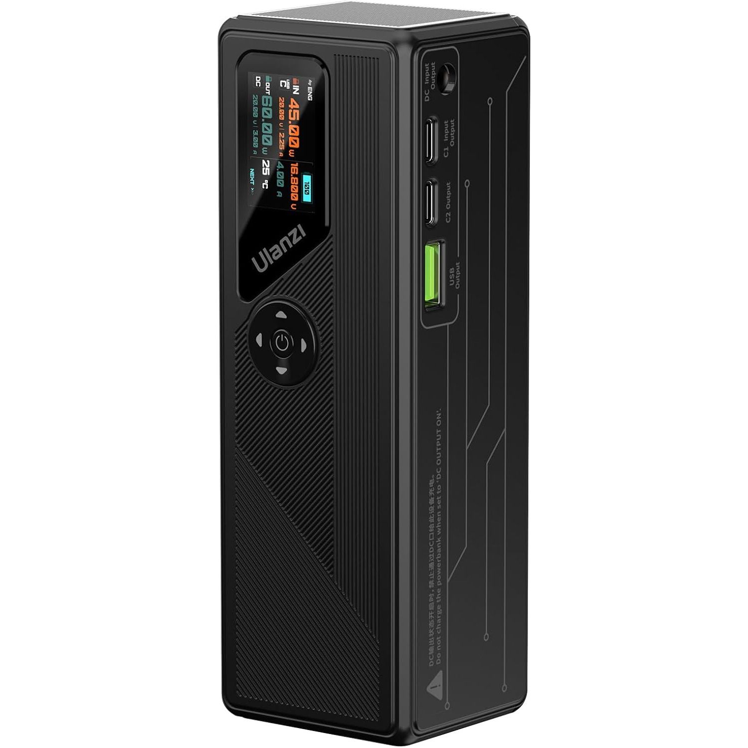 

Внешний аккумулятор Ulanzi BS004 19200mAh 100W Black