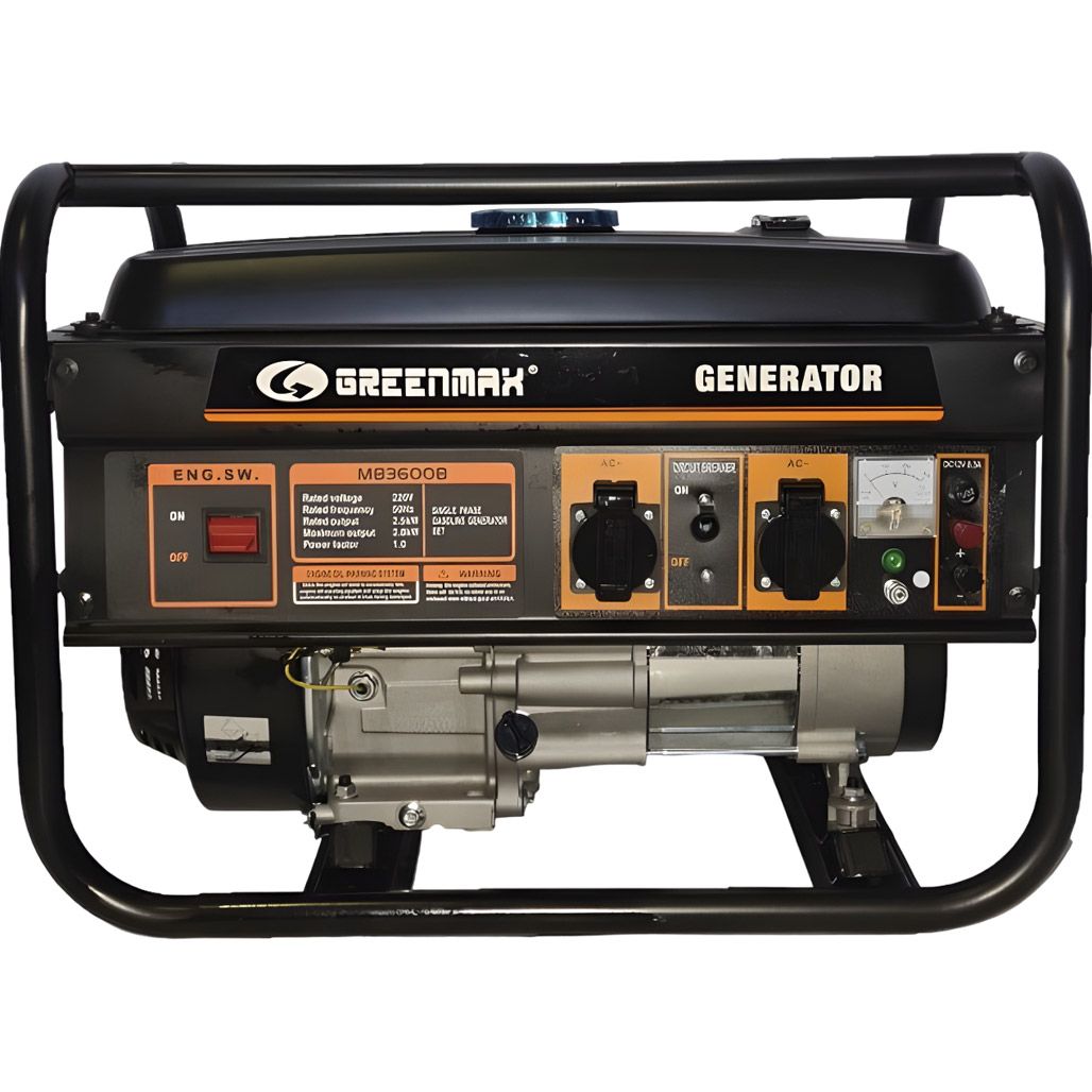 

Генератор бензиновий Greenmax MB3600B