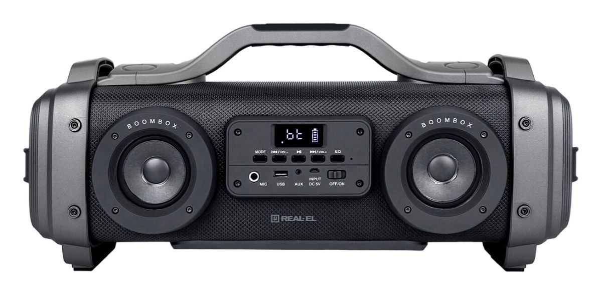 Портативная акустика REAL-EL X-770 Black [82781] 