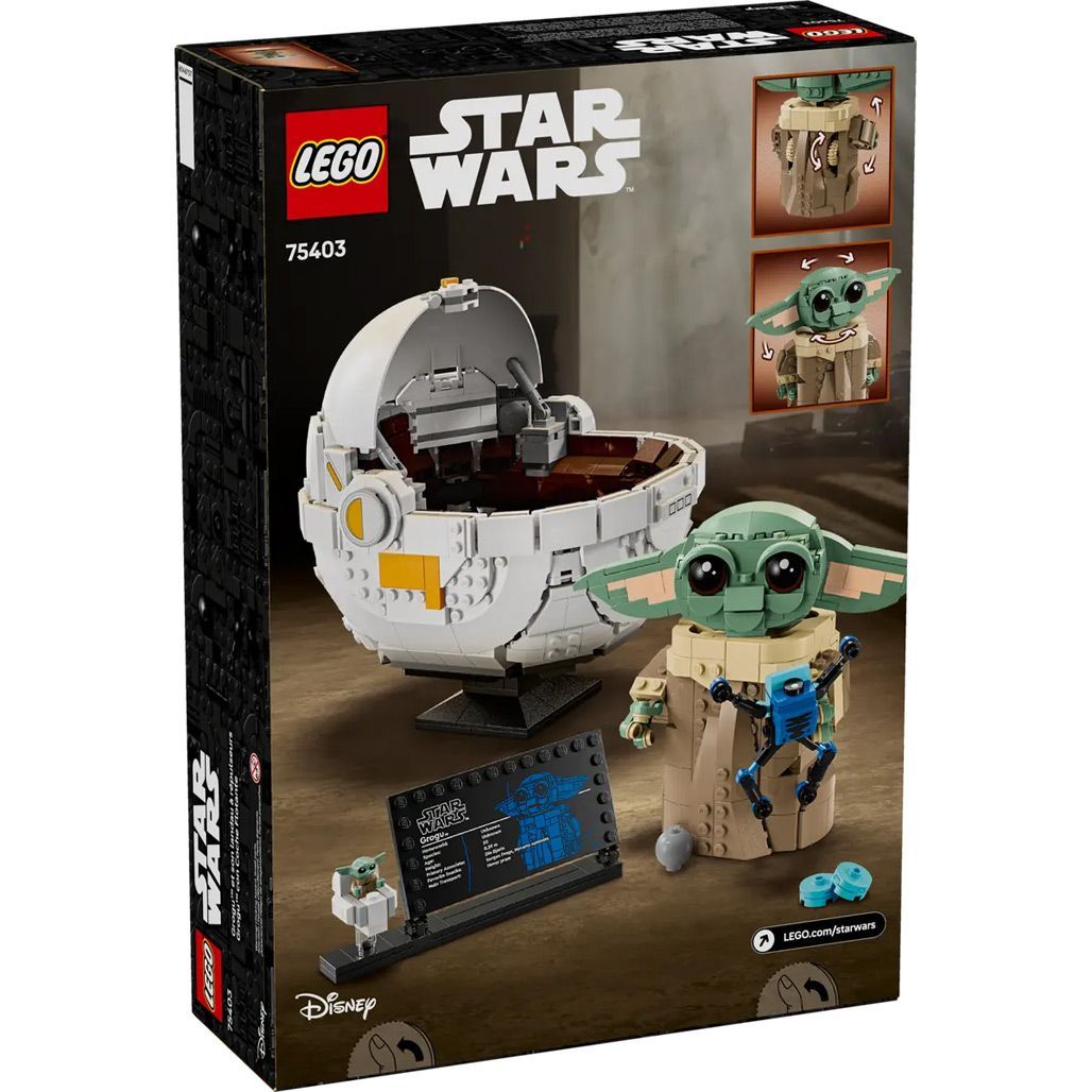 Конструктор LEGO Star Wars Грогу в повітряній колисці (75403)