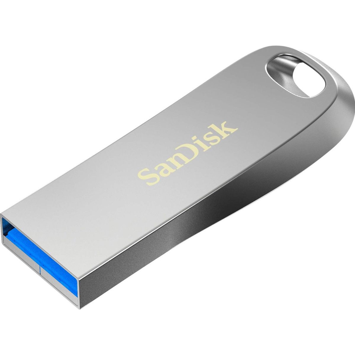 USB флеш-накопичувач SanDisk Ultra Luxe 256GB USB-A 3.1 Silver (SDCZ74-256G-G46)