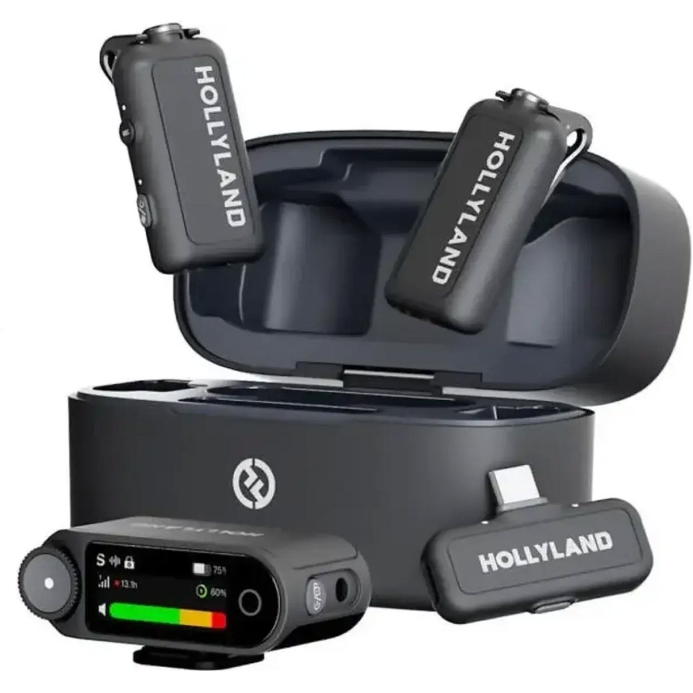 

Микрофонная радиосистема Hollyland Lark MAX 2 Combo (2TX+1RX)