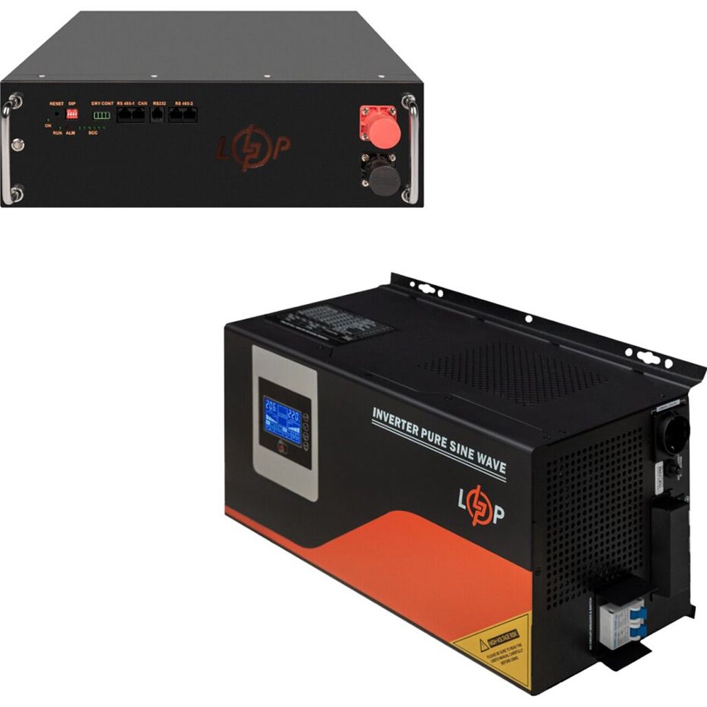 

Джерело безперебійного живлення (ДБЖ) LogicPower W4500 + АКБ LiFePO4 5120Wh (40113)